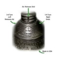 thumbnail image 5 of Master Plunger MP500-3 Heavy Duty All Purpose Plunger, Laundry Tubs, Bath Tubs, Kitchen Sinks, Garbage Disposal, Toilets Commercial & Residential Use. Equipped with Air Release Valve, Black, 5 of 6