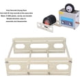 thumbnail image 3 of HUGFEGWE Record Drying Rack, ABS Plastic Large Capacity Record Storage Holder, Sawtooth Design Vinyl Record Organizer, Drying 30 Records at a Time, Finished Size 12.6 * 8.86in CJ25311-7700, 3 of 9
