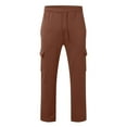 thumbnail image 6 of YUELONGHU Adult Men Casual Pants Khaki Pants Mens Men's Casual Trousers Autumn and Winter Thickened Outdoor Casual Sports Trousers Jogging Loose Version Of The Large Version Of The Training Trousers, 6 of 7