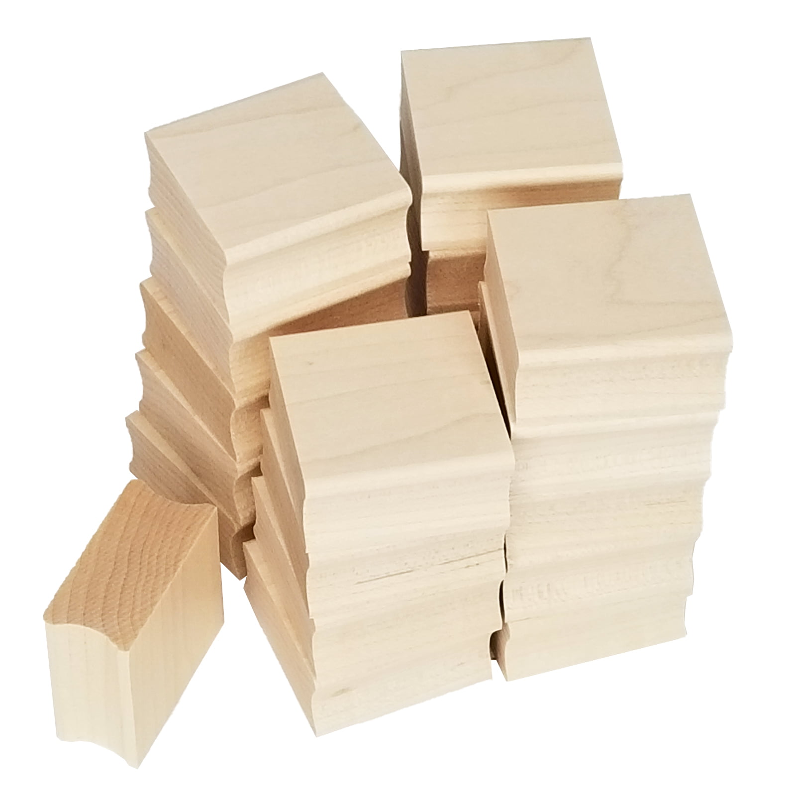 Stamps Wood Blocks 3.5  X 3.5 Wood Mounts for Rubber Stamps Maple Mounts 