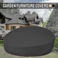 thumbnail image 1 of Outdoor Daybed Cover, Patio Daybed Cover Waterproof Dustproof Garden Patio Outdoor Daybed Furniture Cover Round Outdoor Garden Furniture Cove, 1 of 5