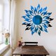 thumbnail image 1 of Calcomanía de pared ICED para decoración hogar boda sala de estar dormitorio 50*50cm 1 pieza azul, 1 of 2