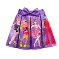 thumbnail image 3 of Robe d'Été pour Enfants Cosplay Adorable Jupe Plissée à Manches Courtes Sac Chapeau Ensemble de Quatre Pièces, 3 of 4