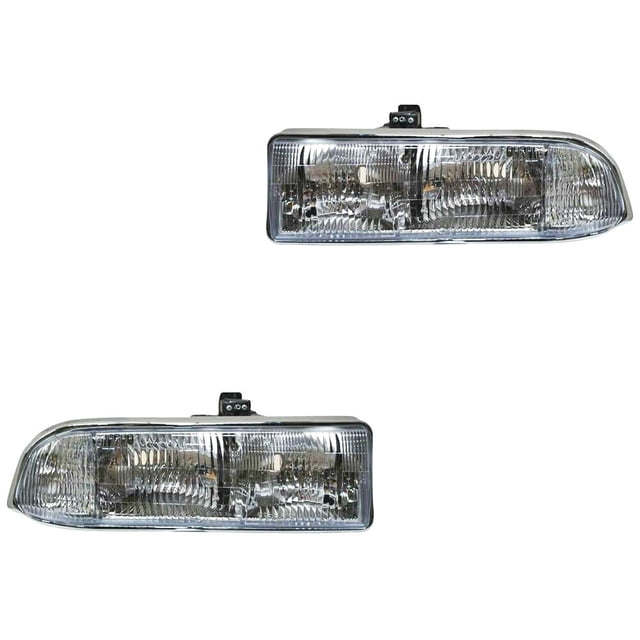 Par de FAROS CHEVROLET S10 1998 al 2004 Generica 1 par Nuevo Izquierdo y Derecho