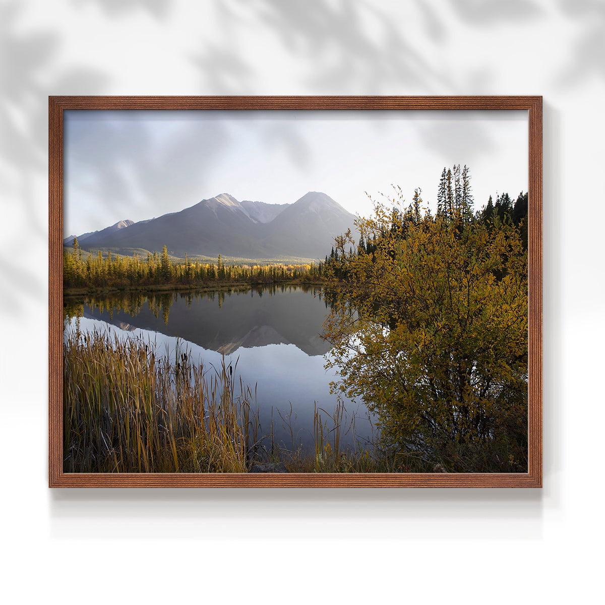 Low Light on Vermillion by Carol Robinson - Restickable Framed Giclée Print