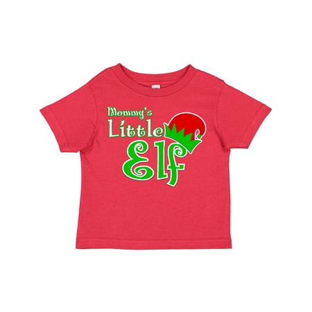 

Inktastic Mommy s Little Elf Gift Toddler Boy or Toddler Girl T-Shirt