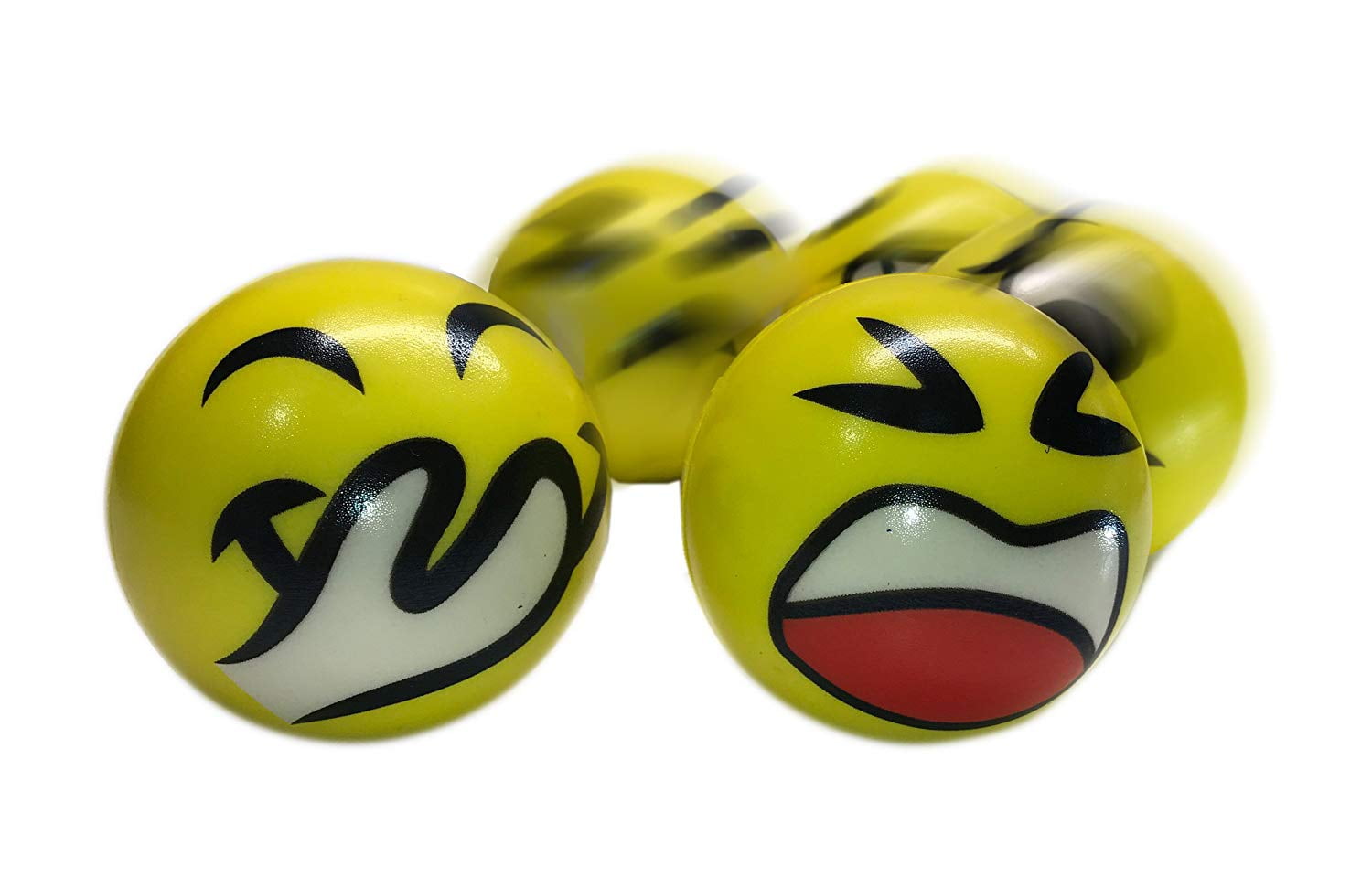 Details about   Playko 2.5 Inch Smiley Neon Foam Stress Squeeze Balls Assorted Colors 12 Pack 
