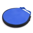 thumbnail image 1 of Bolsa Porta CD de Almacenamiento Funda Monedero para Coche Cierre con Cremallera Azul Redonda, 1 of 1