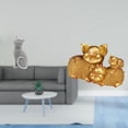 thumbnail image 2 of Escultura de animal de resina, figura coleccionable, adorno de escritorio para estantería, entrada, sala de estar, dormitorio, centro de mesa decorati, 2 of 8