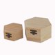 thumbnail image 3 of 1pc Hexagon Wooden Box Storage Boxes Hexagonal For Decoration DIY Toys Christmas Crafts Gifts Earrings Jewelry Storages Rings, 3 of 5