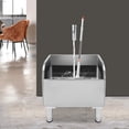 thumbnail image 2 of Commercial Stainless Steel Floor Mop Sink - 24" x 16" x 22", 12" Deep Basin, 2 of 22