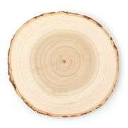 Cousin DIY Poplar 7" Round Rustic Wood Slice with Bark