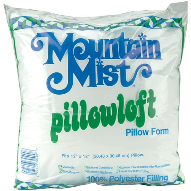 Forme d'oreiller Mountain Mist Pillowloft-12 "X12" FOB: MI