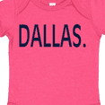 thumbnail image 4 of Inktastic Dallas in Blue Text Boys or Girls Baby Bodysuit, 4 of 5