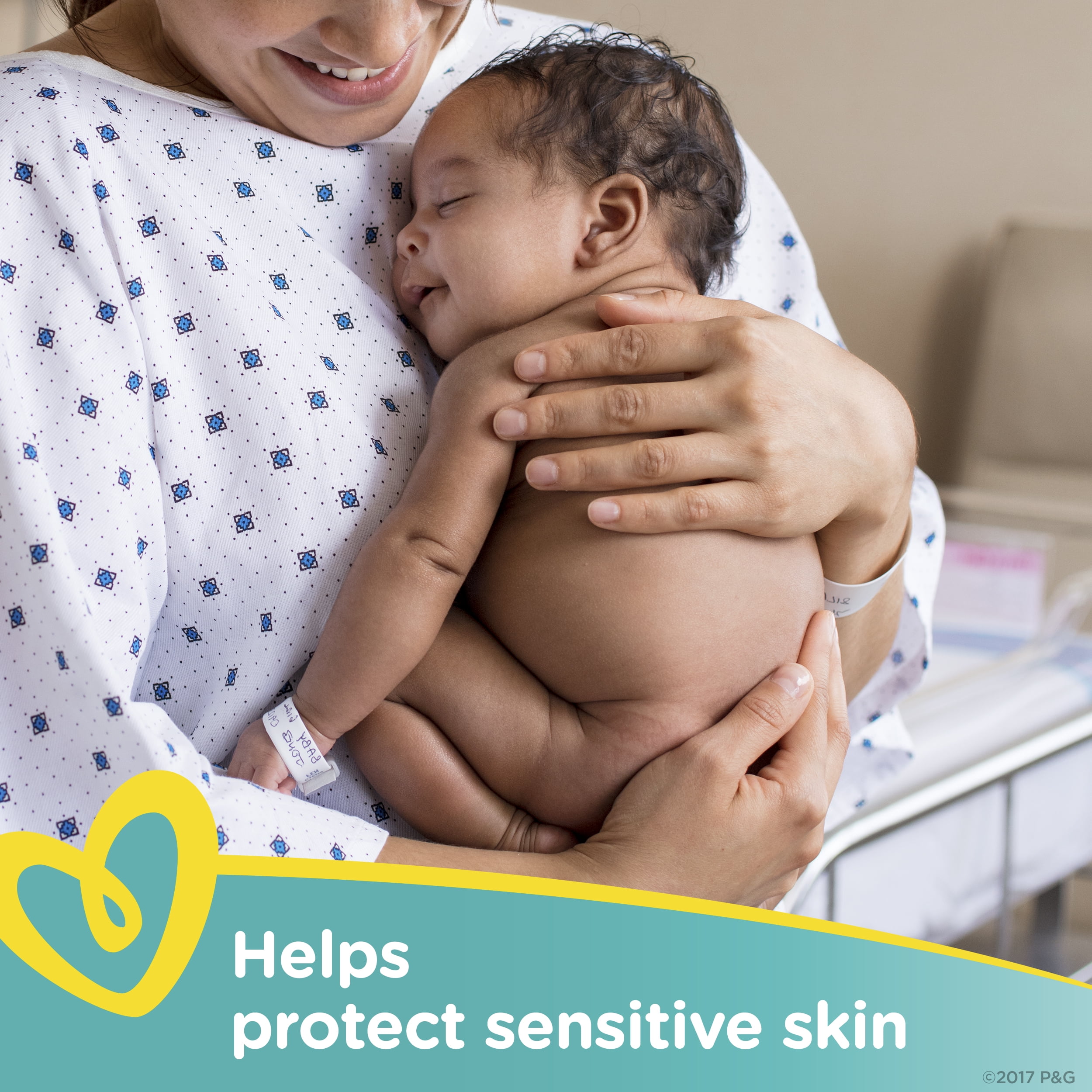 Pampers New Baby Sensitive 50 Baby Wipes/