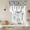 White, variant on Red Boho Balloon Curtains 63 Inch Length for Living Room/Bedroom, Vintage Ethnic Tribe Abstract Art Retro Rod Pocket Privacy Door Curtains Decorative Tie Up Shade for Window 52"x63"