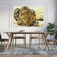 thumbnail image 5 of Leopard with Bright Blue Eyes Canvas Art Poster And Wall Art Picture Print Modern Family Bedroom Decor Posters,Unframe-style,12x18inch(30x45cm), 5 of 8