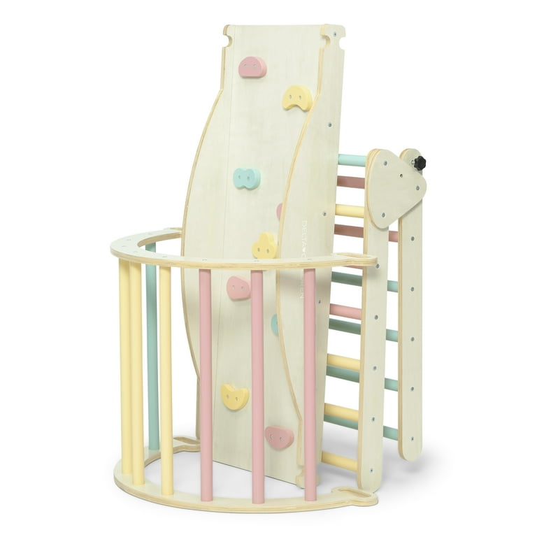 Delta Children Lil' Climber Gym - Wooden Indoor Climbing Gym