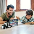 thumbnail image 3 of AJZIOJIRO 13pcs Big Car Toys Truck Toy Cars for 3 Year Old Boys Transport Car Carrier Truck Toy, 3 of 6