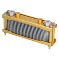 thumbnail image 2 of Motorcycle Engine Oil Cooler Motorcycle Oil Cooler Universal Motorcycle Oil Cooling Radiator Universal Motorcycle Engine Oil Cooler Metal Trail Bike Oil Cooler For 125cc-250cc, 2 of 8