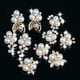 thumbnail image 5 of 10 piezas de adornos de broche de botón de de imitación de para decoración de bodas, 5 of 9