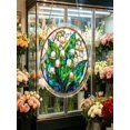 thumbnail image 5 of Yardvibe Acrylic Puzzles Suncatcher Window Hanging, 7.87" Sun Catcher Stained Glass Garden Decoration for Women Men Mom Birthday Gift Home Decor (Secret Lily Valley), 5 of 6