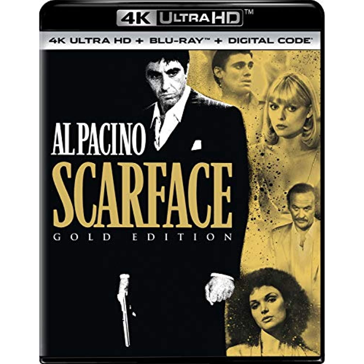 SDS, Blu-ray, Scarface 1983 Gold Edition + Digital - Walmart.com