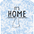thumbnail image 4 of Inktastic It's Home New Hampshire State Outline Distressed Text T-Shirt, 4 of 5
