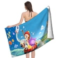 thumbnail image 4 of Aventuras de Dylan Toalla de playa de secado rápido con diseño temático, regalo para mujeres y niñas, ideal para cumpleaños, fans, amantes de la música, uso en la playa o al aire libre, 78 × 150 cm, 4 of 6
