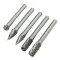 thumbnail image 3 of Juego De Brocas Rotativas De Carburo De Tungsteno, Doble Corte, Pulido Y Esmerilado, Construcción Duradera, Herramienta Multiusos, Fácil De Usar, Larga Vida útil Para Metal,, 3 of 7