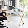 thumbnail image 4 of Sector Office Desk - White Gold, 4 of 4