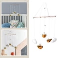 thumbnail image 5 of Crib Bell Toy Dolked Bed Bell Bee Mobile Wind Chime ，Baby Bed Mobile Baby Wood With Balls Bed Chime ，for Baby Toy，Room Decor, 5 of 6