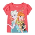 thumbnail image 4 of Disney Frozen Elsa and Anna Girls 3 Pack Short Sleeve T-Shirts for Toddlers, 4 of 9