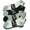 3 6 12 Pairs Mens Ankle Quarter Crew Work Sports Socks Cotton Low Cut