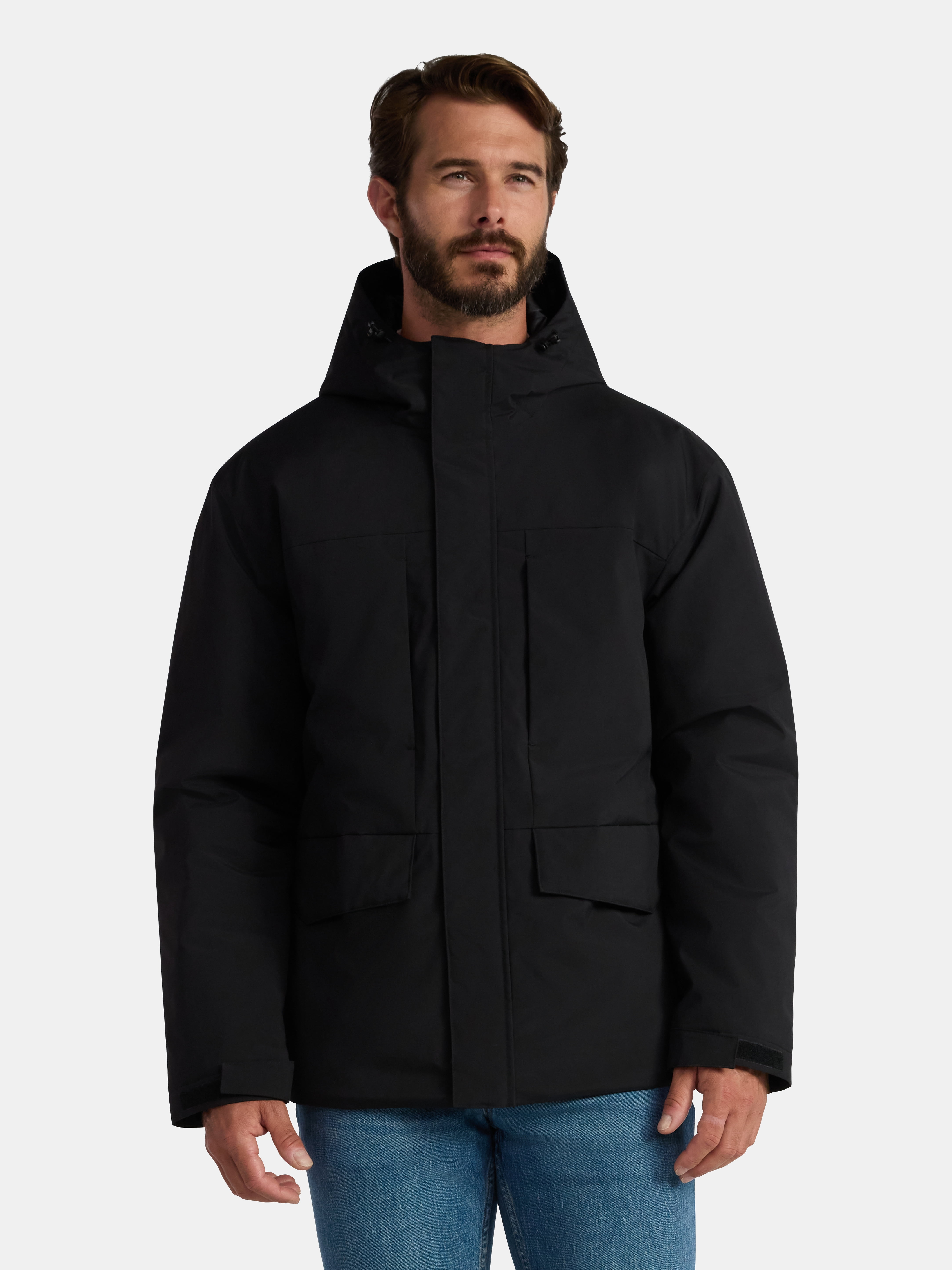No Boundaries Men's and Big Men's Workwear Garage Jacket, Size S