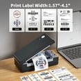 thumbnail image 5 of JADENS Shipping Label Printer, Bluetooth Wireless Thermal Label Printer, Compatible with iOS, Android, Windows, Mac, Chromebook, Widely Used for,,, USPS, 5 of 9