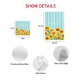 thumbnail image 7 of Sunflower Kitchen Dish Towels for Drying Dishes Set of 4, Yellow Summer Botanical Blue Striped Farmhouse Waffle Weave Microfiber Hand Tea Bathroom Towels Quick Dry & Absorbent Towel 12x12, 7 of 7