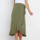 thumbnail image 5 of Falda Casual Irregular con Pliegues Asimétricos Maxi para Mujeres en Fiesta de Verano FLhrweasw Para estrenar, 5 of 6