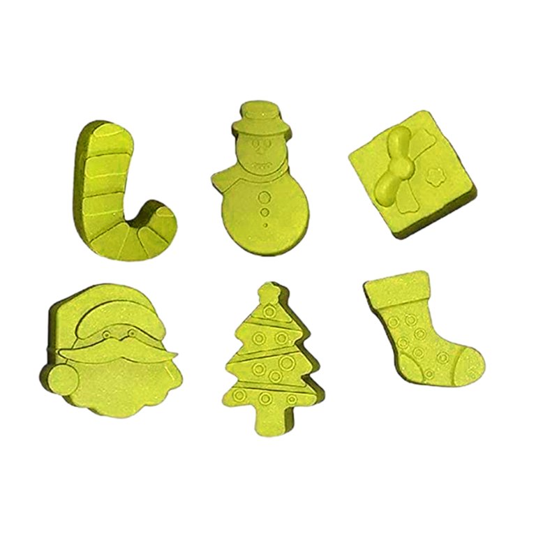 Christmas Series Silicone Soap Mold - DIY Mold For Soap, Resin, Clay, Chocolate, Candy Crafting