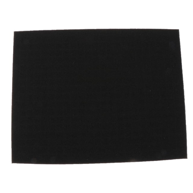 kurtrusly Packing DIY Shockproof Sponge Cuttable for Storaging Important Fragile Items 41cmx25cmx8cm Black 35x27x5cm