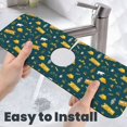 thumbnail image 6 of Pofeuu Camping Print Splash Guard for Sink Faucet Sink Gadgets-Splash Guard Behind Faucet Drip Catcher for Kitchen, Bathroom,Sink Mat, 6 of 7