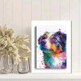 thumbnail image 2 of Abstract Dog Canvas Wall Art 15.75x11.81 Inches, 2 of 8