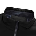 thumbnail image 6 of Jessboyy Mens Bomber Jackets Work Casual Stand Collar Zip up Windbreaker Jacket no Hood Golf Outdoor Going Out Black,XXL, 6 of 8