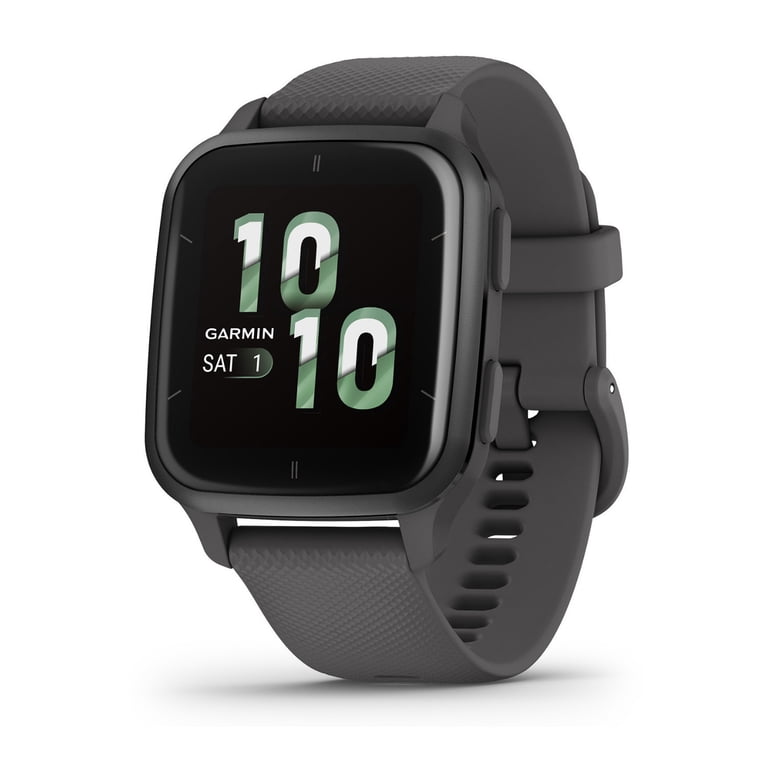 GARMIN　Venu Sq 2 Music Black/Slate Garmin Venu SQ 2 - Android Compatible GPS Fitness Smartwatch with