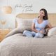 thumbnail image 4 of Juego de Funda para Edredon Duvet Dreamlab, Tamaño Individual, Color Beige, 2 Piezas, 4 of 9