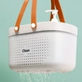 thumbnail image 6 of Lcxifdre Portable Shower Caddy Basket, Plastic Storage Basket with Handle for Bathroom Kitchen Dorm, Tote Organizer Basket for Toiletries and Cosmetics, 6 of 6