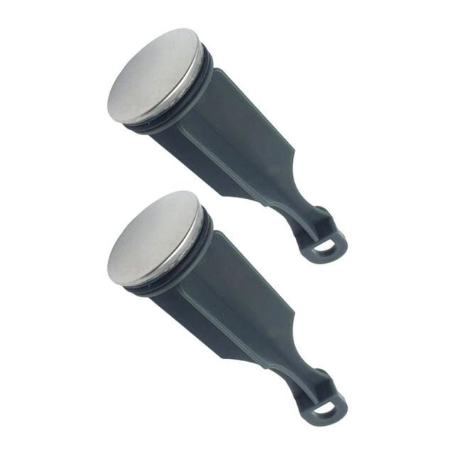 2 tapones de desagüe para lavabo de baño, de repuesto, para reparación doméstica, diseño europeo, portátiles, desatascadores emergentes.