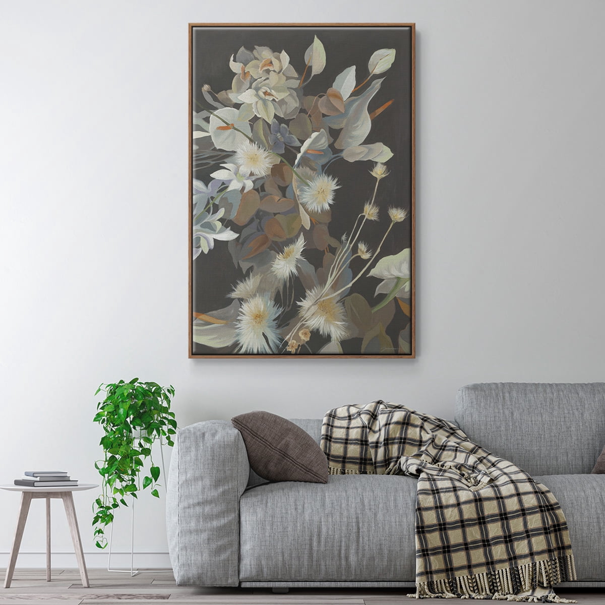 Turn a New Leaf Framed Premium Gallery Wrapped Canvas - Ready to Hang