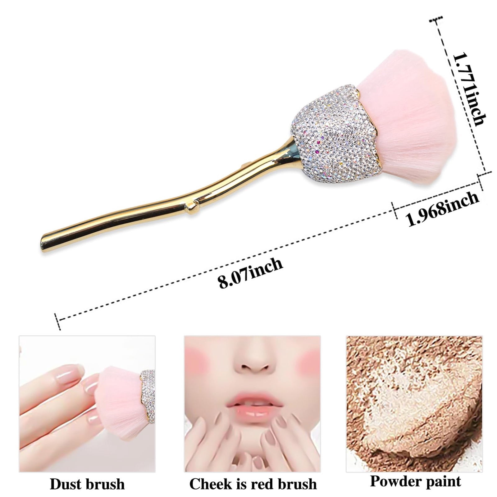 Leg Makeup Brush Makeup Brush Cleansing Pad Real Technique Air Lip Stick Brush Make up Brush Pad Bead Brush Rushes Roller Hair Brush Wire Brush for Hair Hair Brush Easy to Clean Artist Couture Lip