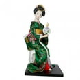 thumbnail image 3 of perfk Ethnic Japanese Geisha Dolls 12 inch Kimono Dolls for Home Office Table, 3 of 10